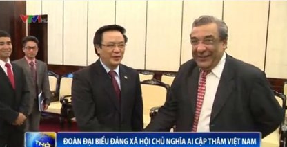 ຄະນະຜູ້ແທນຂັ້ນສູງພັກ ສັງຄົມນິຍົມ ອີຢີບ ຢ້ຽມຢາມ ຫວຽດນາມ